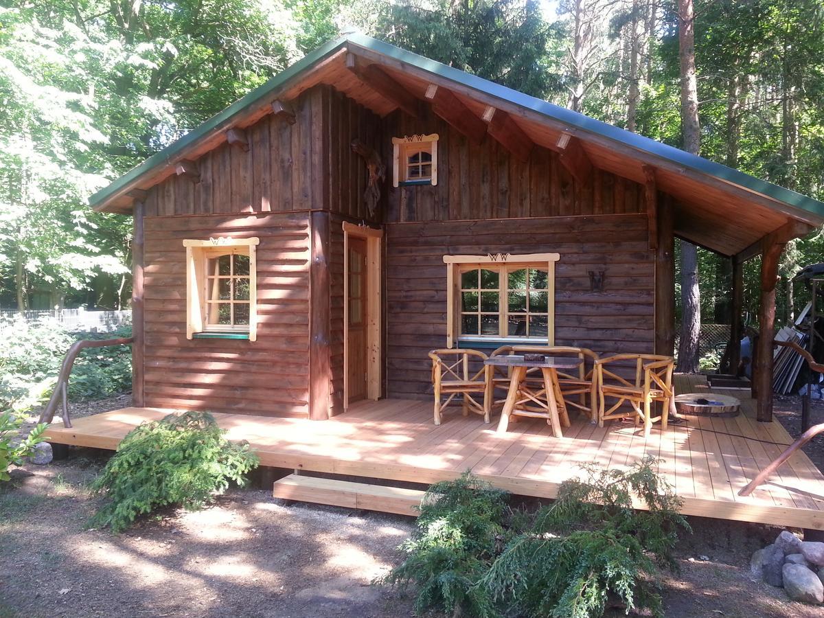 Holzhaus Waldwichtel Am Wald Und See Neuruppin Dış mekan fotoğraf